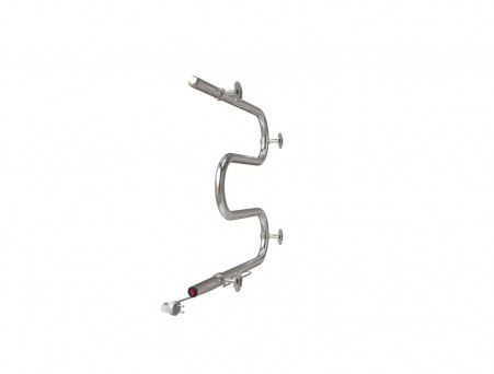 Полотенцесушитель Электрический «Санприз» М-образный, 50x50, Хром (11113)