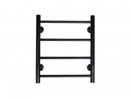 Полотенцесушитель Электрический «Санприз» Аврора Лесенка, П4, 50x40, Черный Матовый (11133)