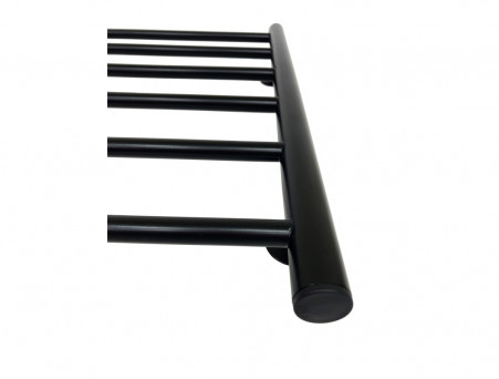 Полотенцесушитель Электрический «Санприз» Аврора Лесенка, П6, 60x40, Черный (11093)