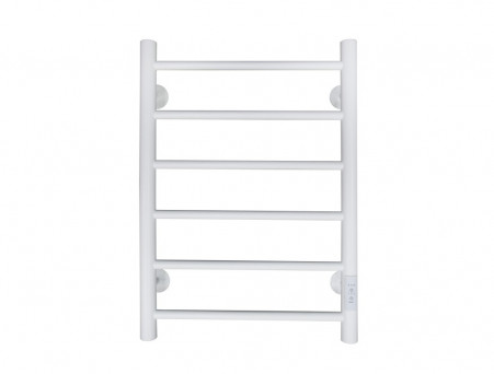 Полотенцесушитель Электрический «Санприз» Аврора Лесенка, П6, 60x40, Белый Матовый (11155)