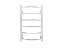 Полотенцесушитель Электрический «Санприз» Классик Лесенка, П6, 70x40, Белый Матовый (11188)