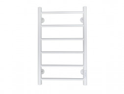 Полотенцесушитель Электрический «Санприз» Аврора Лесенка, П6, 70x40, Белый (11130)