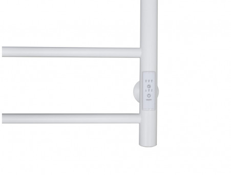 Полотенцесушитель Электрический «Санприз» Аврора Лесенка, П6, 70x40, Белый (11130)