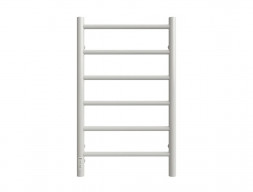Полотенцесушитель Электрический «Grois» Laura L Лесенка, П6, 70x40, Белый (GR131 40x70 П6 9016 L Ф32)