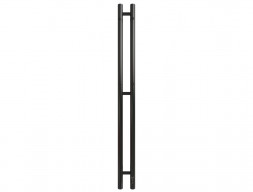 Полотенцесушитель Электрический «Grois» Orso R Лесенка, П3, 120x11, Черный Матовый (GR134 11х120 П3 9005)