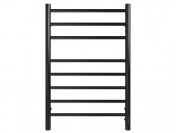 Полотенцесушитель Электрический «Grois» Laura R Лесенка, П8, 80x50, Черный Матовый (GR132 50x80 П8 9005 R Ф32)