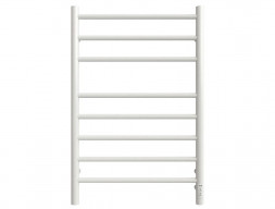 Полотенцесушитель Электрический «Grois» Laura R Лесенка, П8, 80x50, Белый (GR132 50x80 П8 9016 R Ф32)