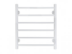 Полотенцесушитель Электрический «Санприз» Аврора Лесенка, П6, 60x50, Белый Матовый (11183)
