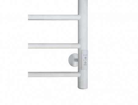Полотенцесушитель Электрический «Санприз» Аврора Лесенка, П6, 60x50, Белый Матовый (11183)