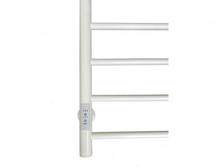 Полотенцесушитель Электрический «Санприз» Аврора Лесенка, П6, с Полкой, 60x40, Белый (11099)