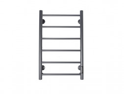 Полотенцесушитель Электрический «Санприз» Аврора Лесенка, П6, 70x40, Графит (11158)