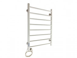 Полотенцесушитель Электрический «Санприз» Аврора Лесенка, П8, 80x50, Белый (11103)