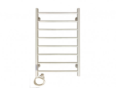 Полотенцесушитель Электрический «Санприз» Аврора Лесенка, П8, 80x50, Белый (11103)