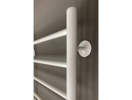 Полотенцесушитель Электрический «Санприз» Аврора Лесенка, П8, 80x50, Белый (11103)