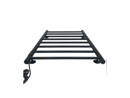 Полотенцесушитель Электрический «Санприз» Аврора Лесенка, П8, 80x50, Черный (11105)