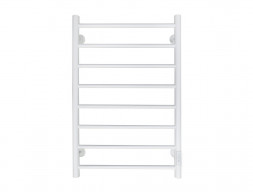Полотенцесушитель Электрический «Санприз» Аврора Лесенка, П8, 80x50, Белый (11185)