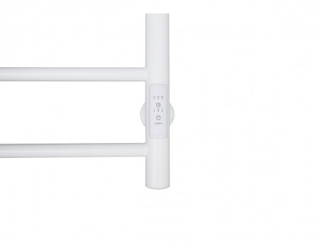 Полотенцесушитель Электрический «Санприз» Аврора Лесенка, П8, 80x50, Белый (11185)