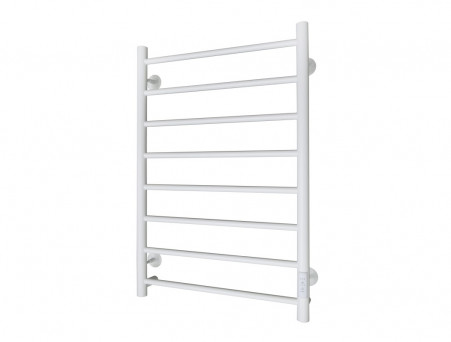 Полотенцесушитель Электрический «Санприз» Аврора Лесенка, П8, 80x50, Белый (11185)