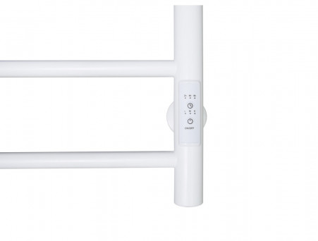 Полотенцесушитель Электрический «Санприз» Аврора Лесенка, П8, 80x30, Белый Матовый (11205)