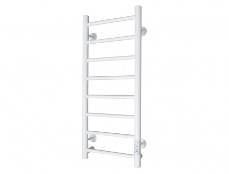 Полотенцесушитель Электрический «Санприз» Аврора Лесенка, П8, 80x30, Белый Матовый (11205)