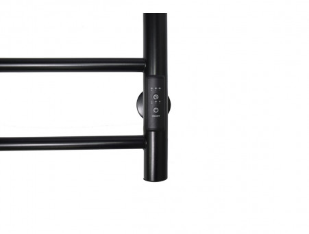 Полотенцесушитель Электрический «Санприз» Аврора Лесенка, П8, 80x30, Черный (11206)