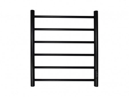 Полотенцесушитель Электрический «Санприз» Аврора Лесенка, П6, 60x50, Черный (11192)