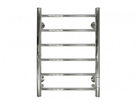 Полотенцесушитель Электрический «Санприз» Аврора Лесенка, П6, 60x40, Хром (11160)