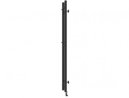 Полотенцесушитель Электрический «Laris» Прайм Лесенка, П3, 120x8, Черный Муар (73207634)