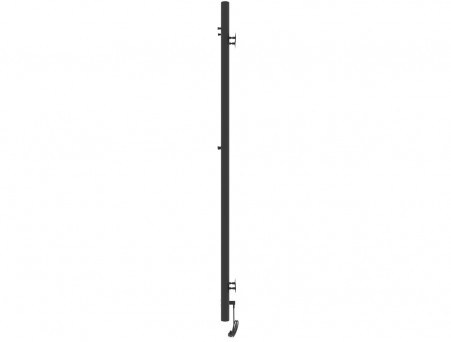 Полотенцесушитель Электрический «Laris» Прайм Лесенка, П3, 120x8, Черный Муар (73207634)