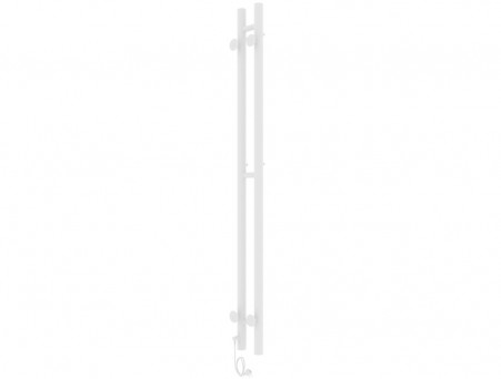 Полотенцесушитель Электрический «Laris» Прайм Лесенка, П3, 120x8, Белый Муар (73207631)
