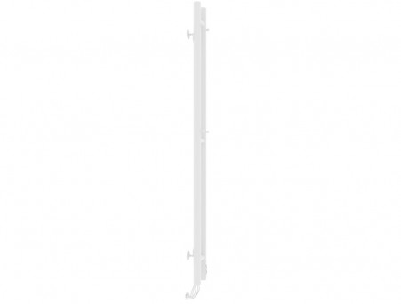 Полотенцесушитель Электрический «Laris» Прайм Лесенка, П3, 120x8, Белый Муар (73207631)