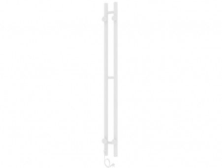 Полотенцесушитель Электрический «Laris» Прайм Лесенка, П3, 120x8, Белый Муар (73207631)