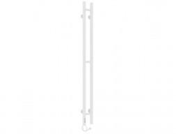 Полотенцесушитель Электрический «Laris» Прайм Лесенка, П3, 120x8, Белый Муар (73207630)