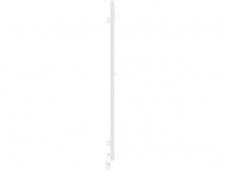 Полотенцесушитель Электрический «Laris» Прайм Лесенка, П3, 120x8, Белый Муар (73207630)
