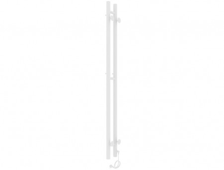 Полотенцесушитель Электрический «Laris» Прайм Лесенка, П3, 120x8, Белый Муар (73207630)