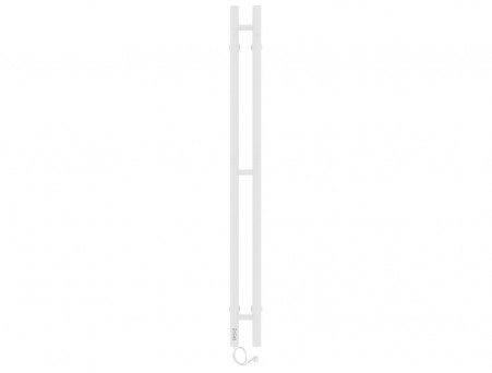 Полотенцесушитель Электрический «Laris» Прайм Лесенка, П3, 120x8, Белый Муар (73207630)