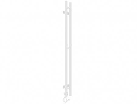 Полотенцесушитель Электрический «Laris» Прайм Лесенка, П3, 120x8, Белый Муар (73207630)