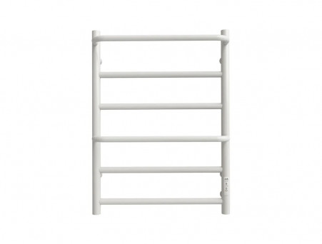 Полотенцесушитель Электрический «Grois» Gamma Лесенка, П6, 60x40, Белый (GR136 40x60 П6 9016 R Ф32)