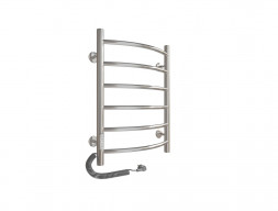 Полотенцесушитель Электрический «Санприз» Классик Лесенка, П6, 60x45, Хром (11034)