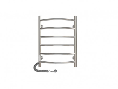 Полотенцесушитель Электрический «Санприз» Классик Лесенка, П6, 60x45, Хром (11034)