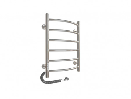 Полотенцесушитель Электрический «Санприз» Классик Лесенка, П6, 60x45, Хром (11034)