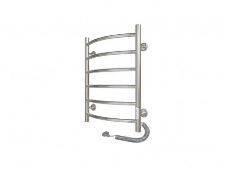 Полотенцесушитель Электрический «Санприз» Классик Лесенка, П6, 60x45, Хром (11174)