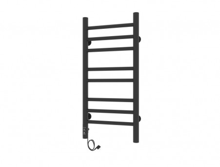 Полотенцесушитель Электрический «Laris» Лаванда Лесенка, П12, 70x30, Черный Муар (73207624)