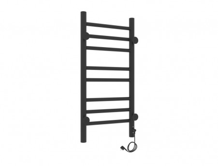 Полотенцесушитель Электрический «Laris» Лаванда Лесенка, П12, 70x30, Черный Муар (73207624)
