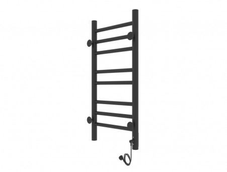 Полотенцесушитель Электрический «Laris» Лаванда Лесенка, П12, 70x30, Черный Муар (73207624)