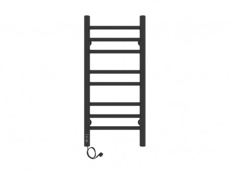 Полотенцесушитель Электрический «Laris» Лаванда Лесенка, П12, 70x30, Черный Муар (73207624)