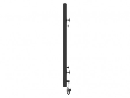 Полотенцесушитель Электрический «Laris» Лаванда Лесенка, П8, 70x30, Черный Муар (73207625)