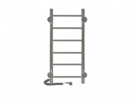 Полотенцесушитель Электрический «Санприз» Аврора Лесенка, П6, 70x30, Хром (11159)