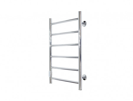 Полотенцесушитель Электрический «Санприз» Аврора Лесенка, П6, 70x40, Хром (11030)