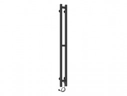 Полотенцесушитель Электрический «Laris» Прайм Лесенка, П3, 120x8, Черный Муар (73207609)